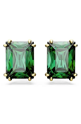 Swarovski Matrix Crystal Stud Earrings in Green at Nordstrom