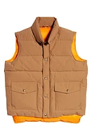 Schott NYC Men's Nylon & Cotton Puffer Vest at Nordstrom,