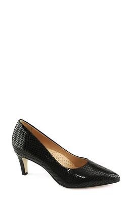 Marc Joseph New York Cortland Street Pump Black Embossed Snake at Nordstrom,