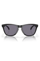 Oakley Frogskins 55mm Round Sunglasses in Black Grey at Nordstrom