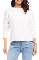 Karen Kane Knit Boatneck Top at Nordstrom,