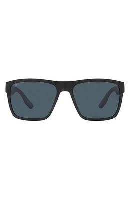 Costa Del Mar Paunch XL 59mm Square Sunglasses in Matte Black at Nordstrom