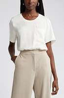 Nordstrom Woven Pocket T-Shirt at Nordstrom