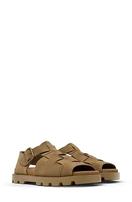 Camper Brutus Fisherman Sandal Medium Brown at Nordstrom,