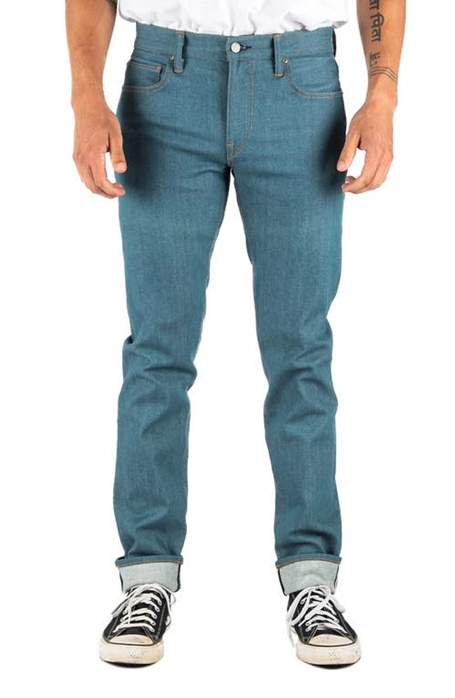 HIROSHI KATO The Pen Slim 10.5-Ounce Stretch Selvedge Jeans Old Blue Raw at Nordstrom, X 34