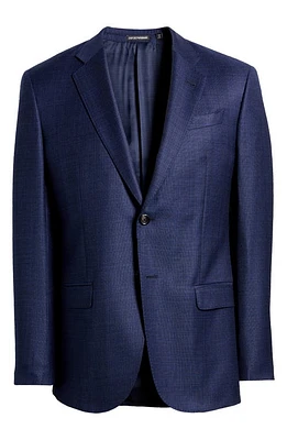 Emporio Armani G-Line Textured Sport Coat Navy at Nordstrom, Us