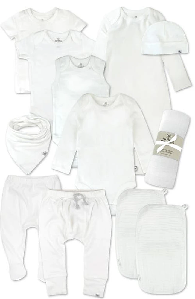 HONEST BABY 12-Piece Welcome Home Gift Set Bright White at Nordstrom,