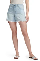 JEN7 by 7 For All Mankind High Waist Fray Hem Cutoff Denim Shorts Kirra at Nordstrom,