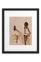 Deny Designs Nawaal Illustrations Sunday Morning Framed Wall Art in Frame at Nordstrom