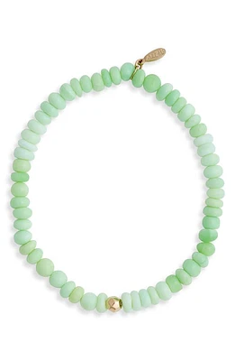 Anzie Beaded Green Opal Stretch Bracelet at Nordstrom, Size 7.5