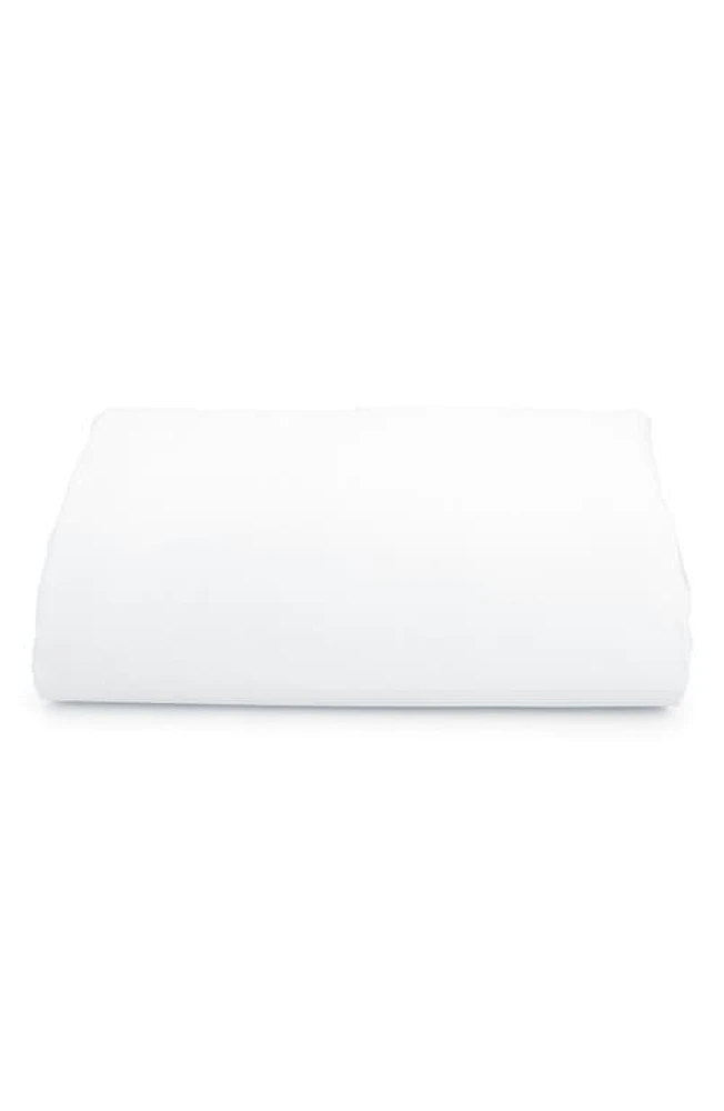 Ralph Lauren Organic Sateen 624 Thread Count Fitted Sheet in Studio White at Nordstrom