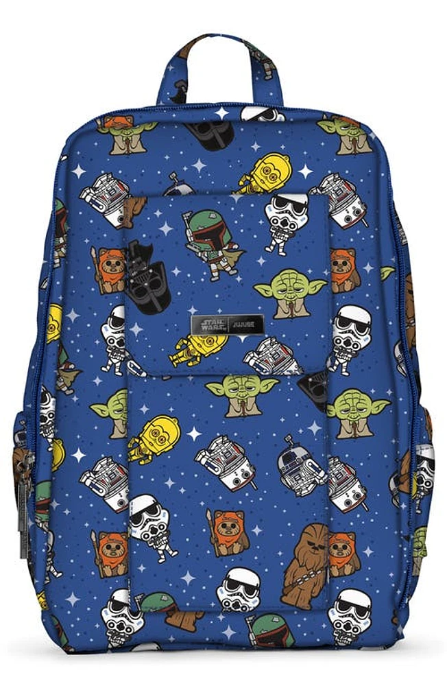 JuJuBe x Star Wars Galaxy Rivals MiniBe Plus Diaper Backpack in Galaxy Of Rivals at Nordstrom