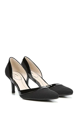 LifeStride Saldana D'Orsay Pump - Wide Width Available Black at Nordstrom,