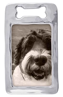 Mariposa Open Dog Bone Picture Frame in Silver at Nordstrom