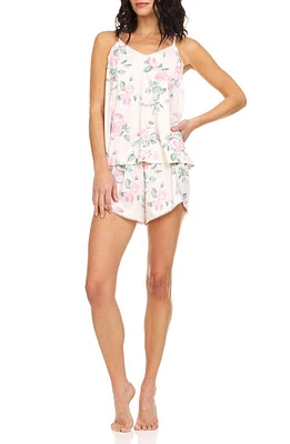 Flora Nikrooz Petunia Floral Print Short Camisole Pajamas at Nordstrom,