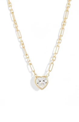 SHYMI Fancy Heart Necklace in Gold at Nordstrom