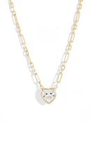 SHYMI Fancy Heart Necklace in Gold at Nordstrom