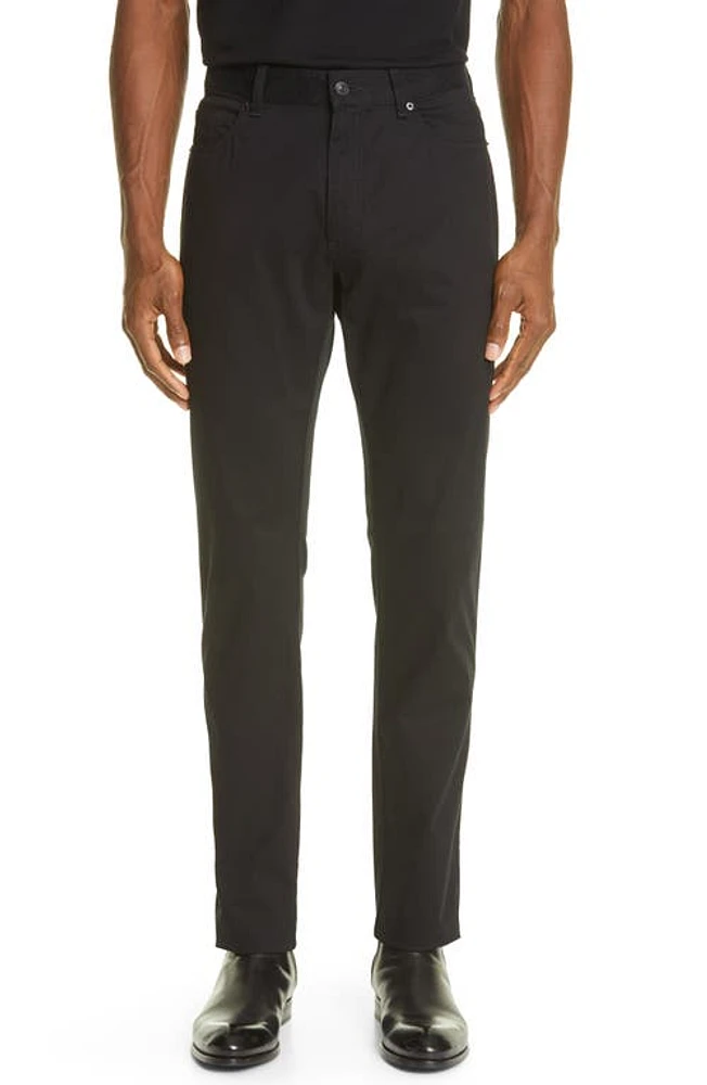 ZEGNA Comfort Slim Jeans in Black at Nordstrom, Size 32