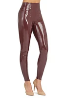 SPANX Faux Patent Leather Leggings at Nordstrom, P