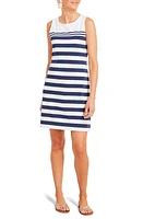 vineyard vines Nantucket Stripe Tank Dress in White Cap Stripe at Nordstrom, Size X-Large