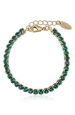 Ettika Giselle Sparkle Bracelet in Green at Nordstrom