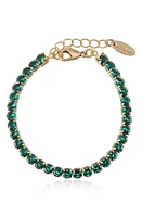 Ettika Giselle Sparkle Bracelet in Green at Nordstrom