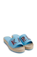 Karl Lagerfeld Paris Caine Platform Espadrille Baltic Blu at Nordstrom,