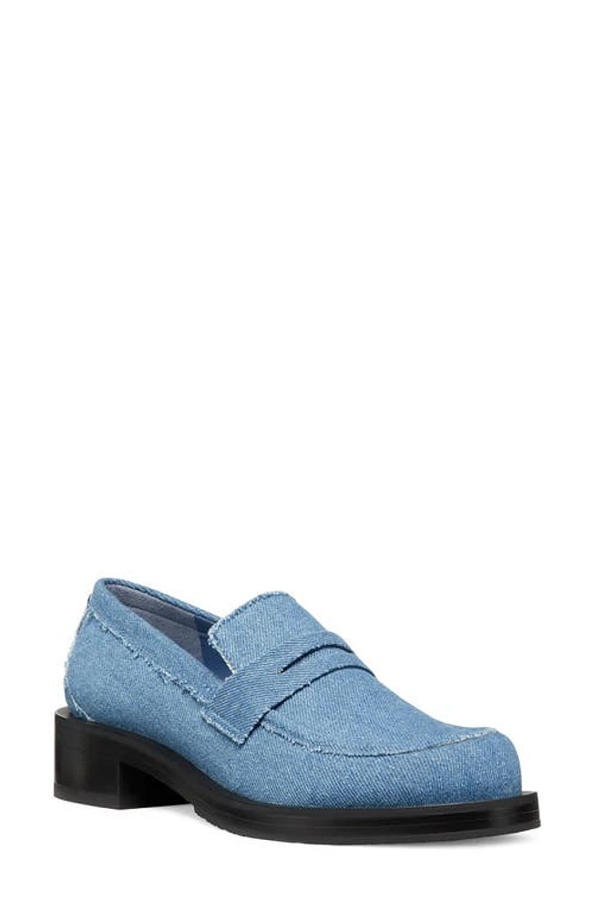 Stuart Weitzman Palmer Bold Loafer in Washed at Nordstrom, Size 6.5