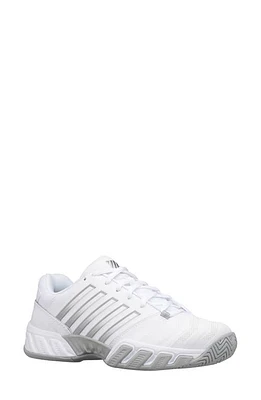 K-Swiss Bigshot Light 4 Tennis Shoe White/High-Rise/Silver at Nordstrom,