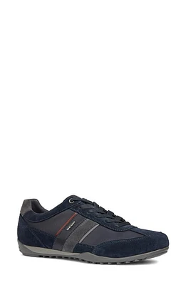 Geox Wells Sneaker Navy/Dk Burgundy at Nordstrom,