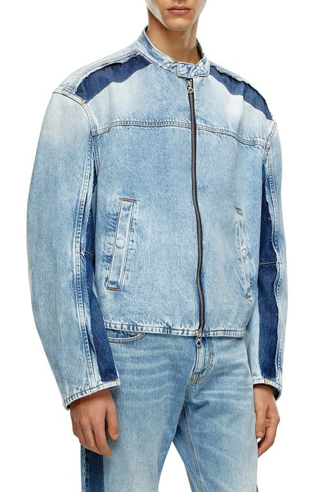 DIESEL D-Marge-S1 Zip-Up Denim Jacket at Nordstrom,