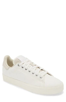 adidas Stan Smith Canvas Low Top Sneaker Core White/Alumina/Silver at Nordstrom,