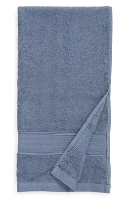 Ralph Lauren Dawson Organic Cotton Hand Towel in Region Blue at Nordstrom