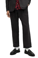 AllSaints Sainte Pleated Cotton & Linen Pants at Nordstrom,