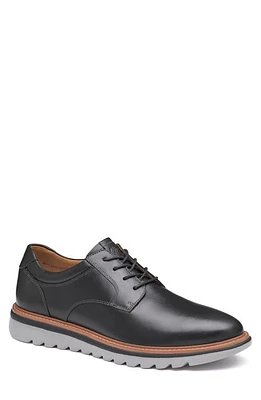 Johnston & Murphy Braydon Plain Toe Derby Black Full Grain at Nordstrom,