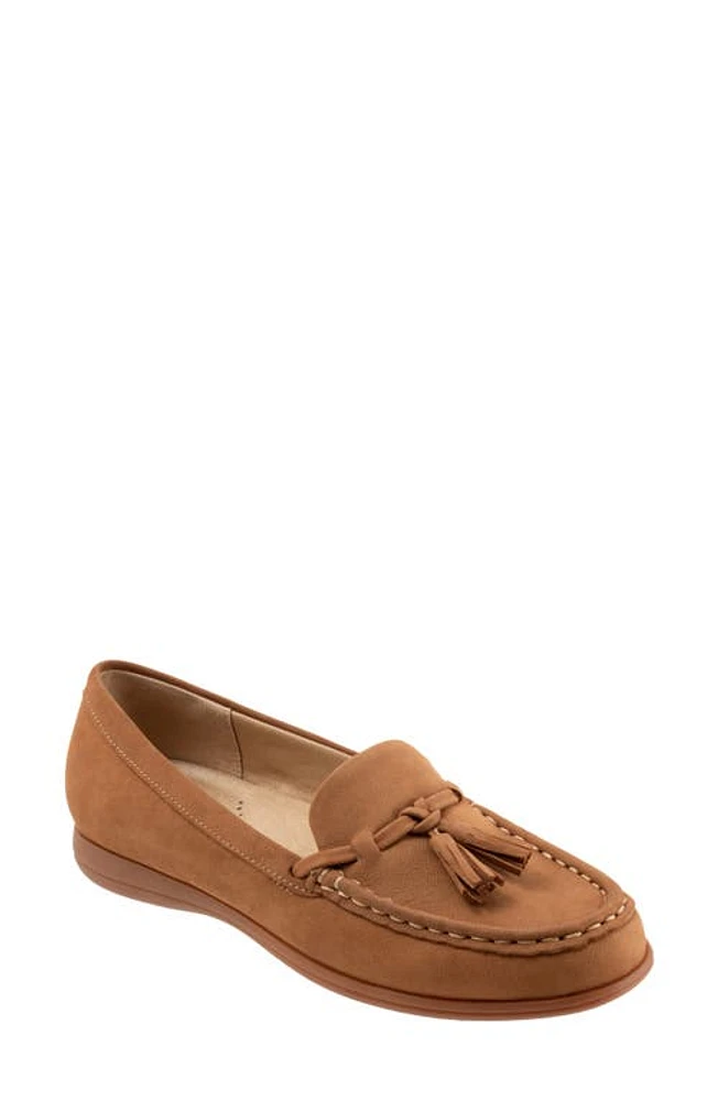 Trotters Dawson Tassel Loafer Tan Nubuck at Nordstrom,