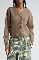 Acne Studios Krypton Wool V-Neck Cardigan at Nordstrom,