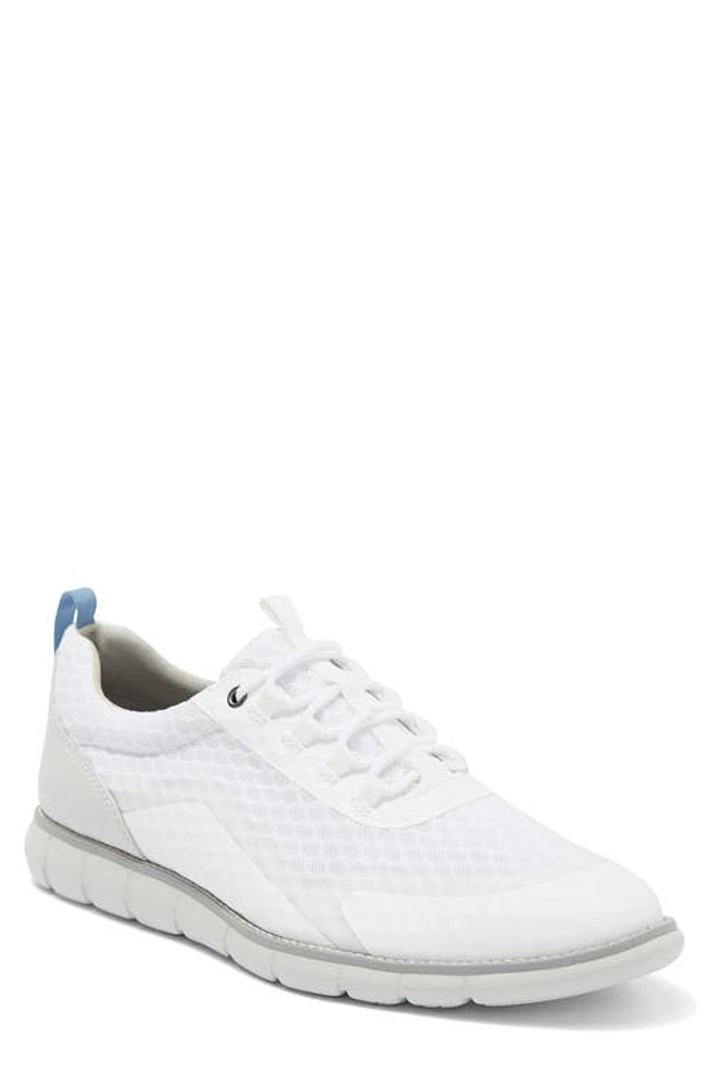 Johnston & Murphy Eaton Knit Sneaker in White Knit at Nordstrom, Size 9.5