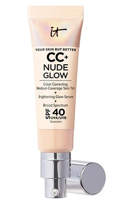 IT Cosmetics CC+ Nude Glow Lightweight Foundation + Glow Serum SPF 40 at Nordstrom