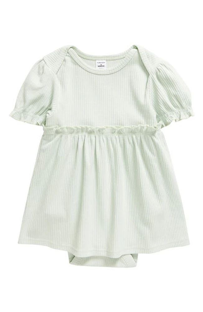 Nordstrom Rib Skirted Bodysuit at Nordstrom,