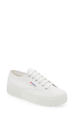 Superga 2740 Platform Sneaker White at Nordstrom,