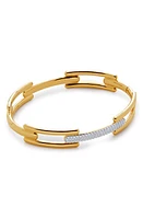 Monica Vinader Lab Created Diamond Pavé Bangle 18K Gold Vermeil at Nordstrom,