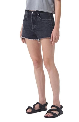 AGOLDE Parker High Waist Cutoff Denim Shorts Bewitched at Nordstrom,