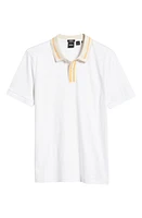 BOSS Phillipson Cotton Polo White at Nordstrom,