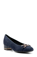 ara Gallant Chain Pump Midnight Blue at Nordstrom,