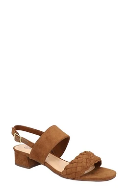 Bella Vita Ellison Slingback Sandal Cognac Faux Suede at Nordstrom,