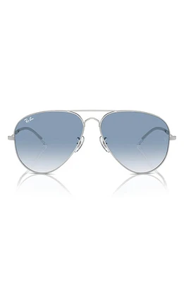 Ray-Ban Old Aviator 62mm Oversize Sunglasses in Silver at Nordstrom