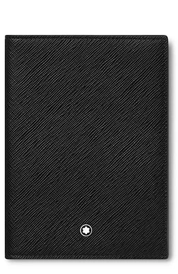 Montblanc Sartorial Passport Holder in Black at Nordstrom