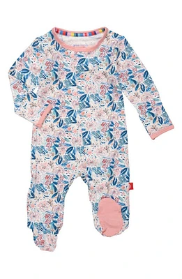 Magnetic Me Once & Floral Print Footie Oncef at Nordstrom,