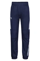 Under Armour Kids' Reinforced Knee Sweat Pants in Midnight Navy at Nordstrom